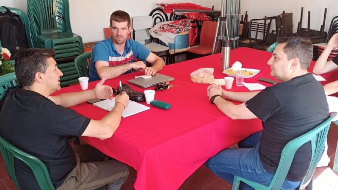 Marcos Bovo se reunió con las nuevas autoridades del Club River Plate