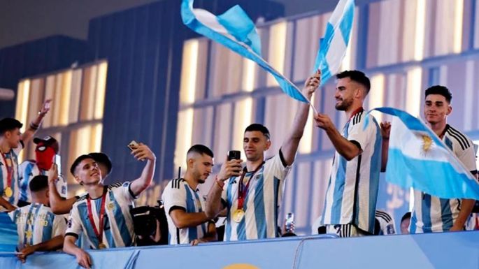La selección festejará el Campeonato del Mundo desde Ezeiza hasta el Obelisco