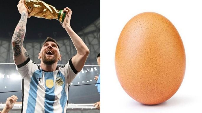 Piden quitarle el like a la fotografía de un huevo en Instagram por Messi