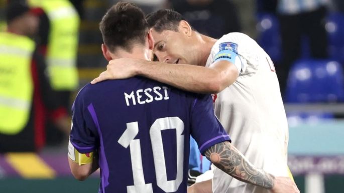 Lewandowski rompió el silencio y reveló lo que hablaron con Messi