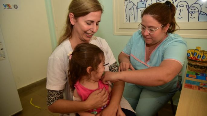 Ya está en marcha la Maratón de Vacunas para niños y niñas en la Asistencia Pública