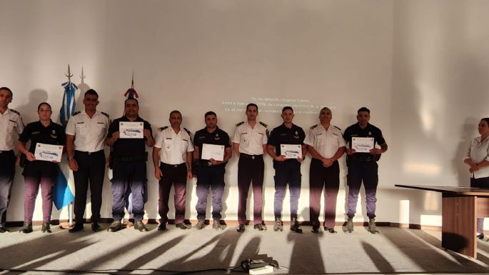 Terminó el noveno curso del Comando de Acción Preventiva interdepartamental