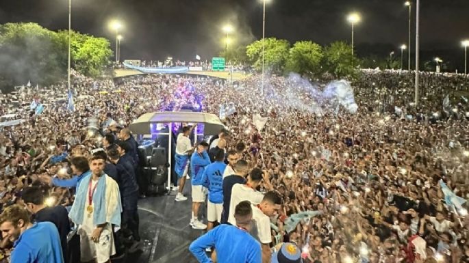 Esperan más de un millón de argentinos en los festejos de los campeones