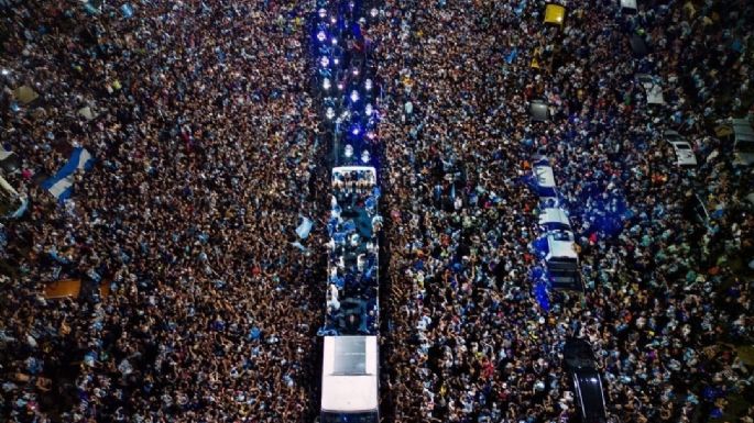 Esperan más de un millón de argentinos en los festejos de los campeones