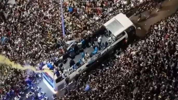 Esperan más de un millón de argentinos en los festejos de los campeones