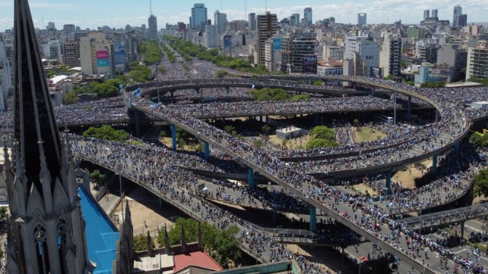 Festejo histórico: más de cinco millones de personas recibieron a la “Scaloneta”