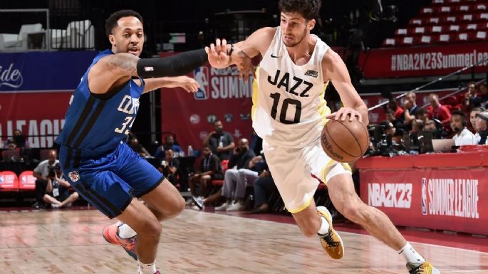 El varillense Leandro Bolmaro terminó jugando en la amplia victoria de Utah Jazz