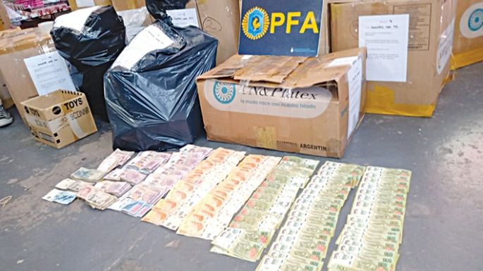 Villa María, uno de los puntos de la red que comercializa mercadería “trucha”