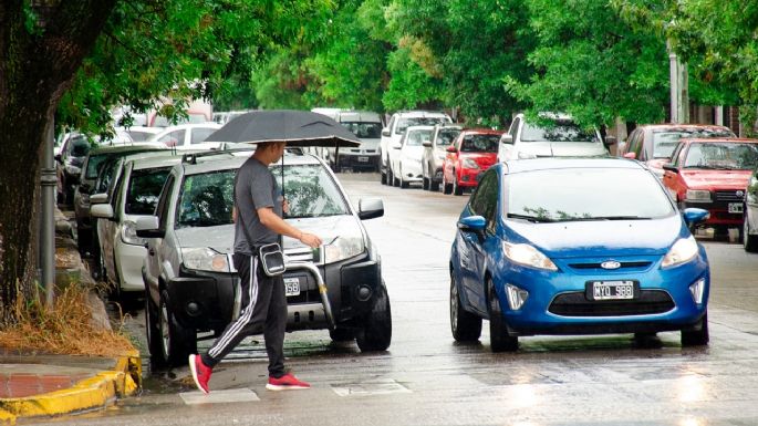 La lluvia trajo un respiro y bajó algunos grados de temperatura
