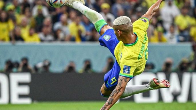 El gol de Richarlison fue elegido como el mejor