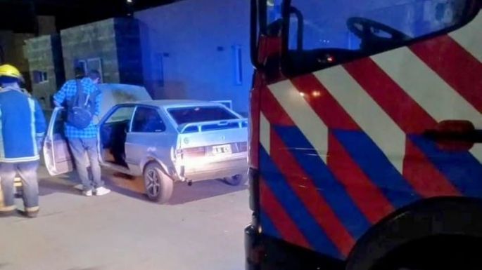 En plena madrugada navideña, Bomberos sofocaron un principio de incendio