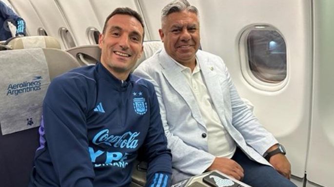 "Chiqui" Tapia habló sobre la continuidad de Lionel Scaloni