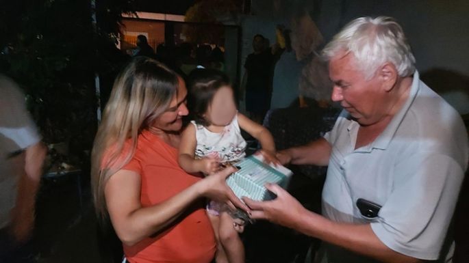 Más de 250 chicos tuvieron una Navidad sin Hambre