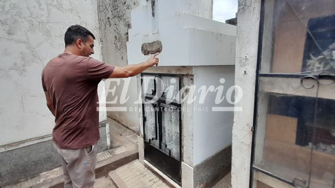 Robaron más de 160 placas de bronce en el cementerio de Villa Nueva