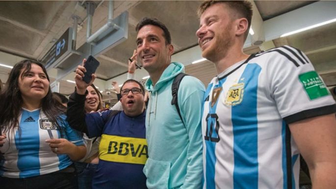 Furor en Mallorca por Scaloni