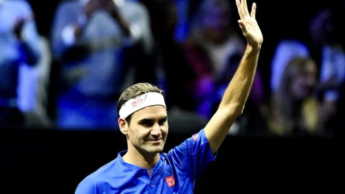 El  adiós de Roger Federer