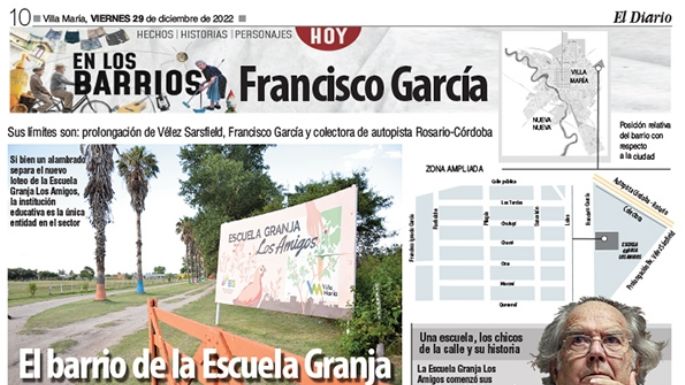 El barrio de la Escuela Granja