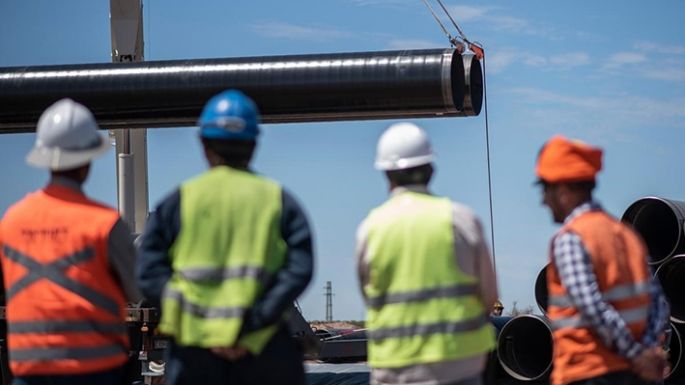 Avance para el gasoducto
