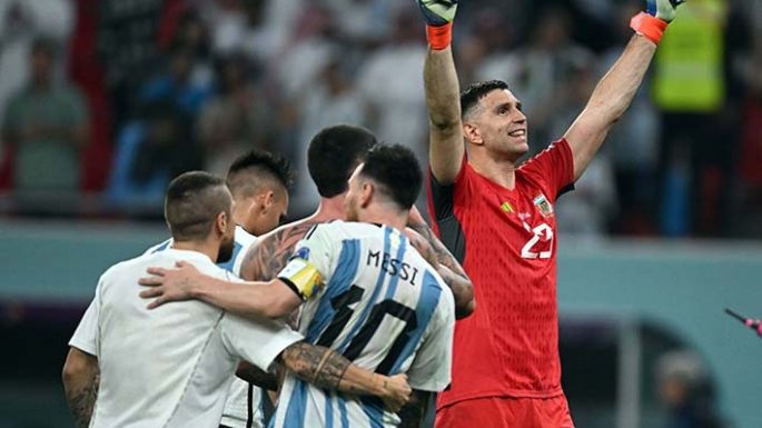 Por la zurda de Lio y las manos de Dibu