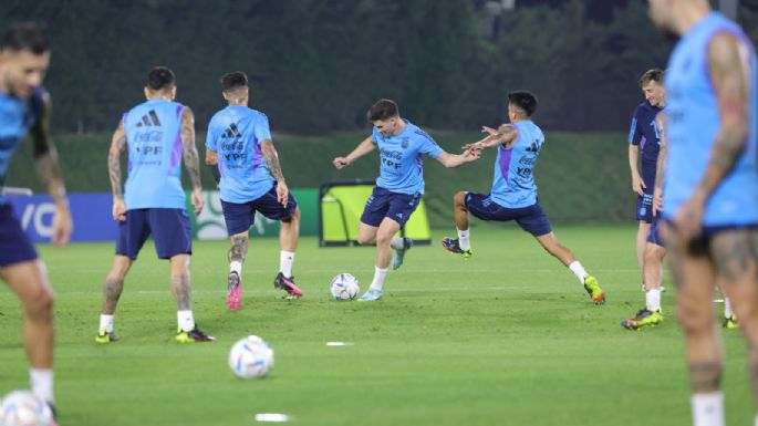 Di María y Papu Gómez, dos ausentes en el entrenamiento