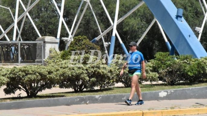 Antes de las 9 de la mañana, la temperatura ya superaba los 30 grados