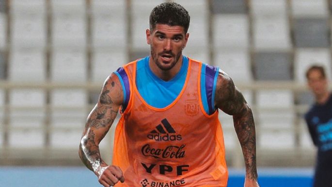 Rodrigo De Paul: "Todo está bien, seguimos trabajando"