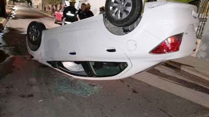Murió una mujer  en un vuelco