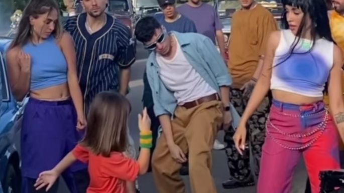 La bailarina local Emilia Gill participa del nuevo videoclip de María Becerra