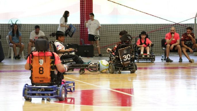 Comenzó a disputarse la Copa Argentina de Powerchair en la ciudad