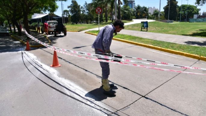Un carril del paso por el Subnivel se encuentra cerrado por obras de mantenimiento