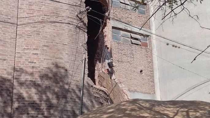 Se rompió un silo en el Molino Fénix