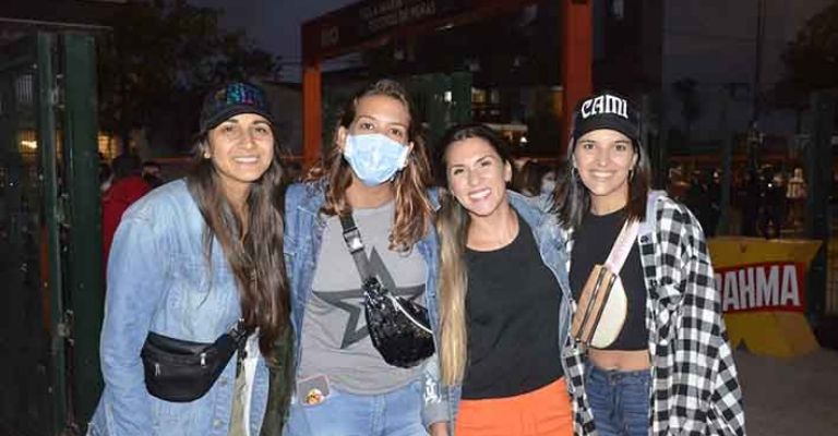 Melisa, Camila, Evelin y Marianela de San Luis capital