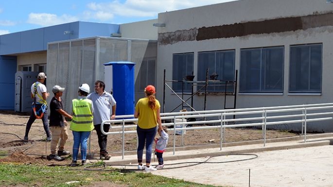 Escuela PROA: los avances de  la obra ya alcanzan casi el 90%