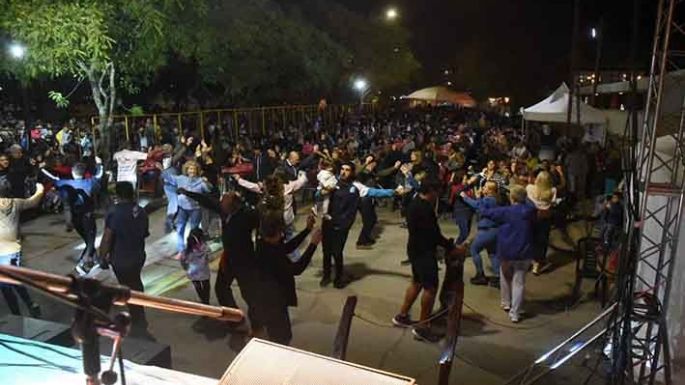 Se abrió el cielo y se armó el baile