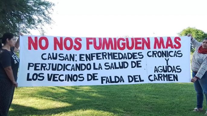 Pidieron cese de las fumigaciones a menos de 4.000 metros