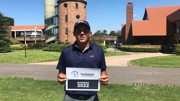 Joaquín Córdoba jugará el Tour Profesional