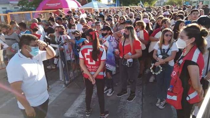 Fiesta adentro y afuera
