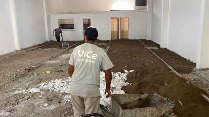 Avanza el centro vecinal de Los Olmos