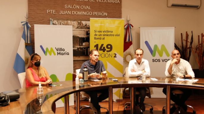 Presentaron la nueva línea 149 para la asistencia de siniestros viales