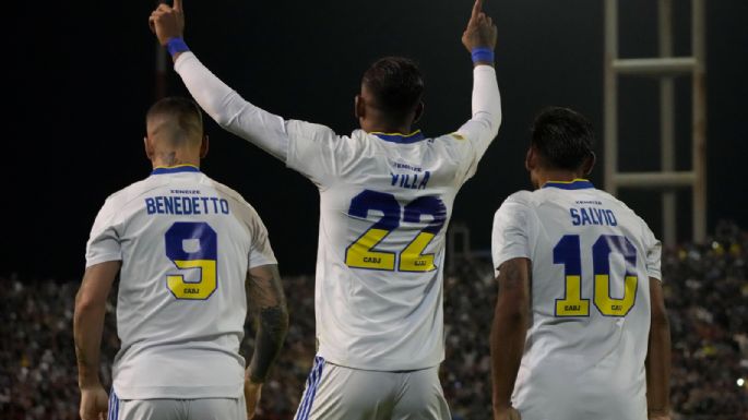 Boca disfrutó en La Feliz: venció a Aldosivi con doblete de Villa