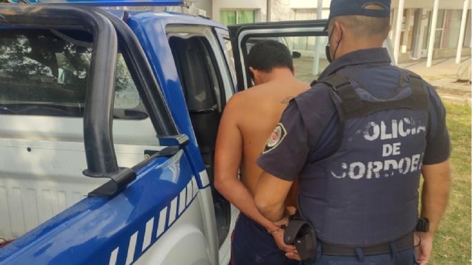 Amenazó de muerte a su pareja, le sacó al hijo de ambos de los brazos y escapó... pero fue detenido