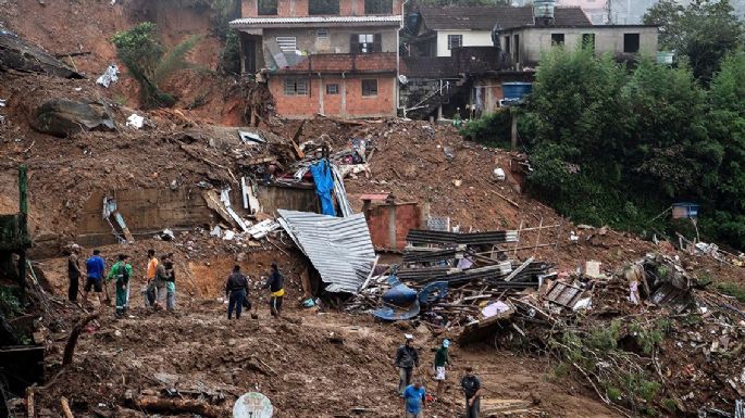 Cerca de un centenar de víctimas fatales por un temporal en la ciudad brasileña de Petrópolis
