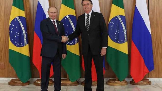 Rechazan críticas de la Casa Blanca tras la visita de Bolsonaro a Rusia