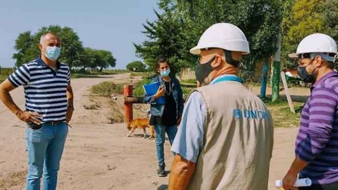 Iniciaron obras de saneamiento