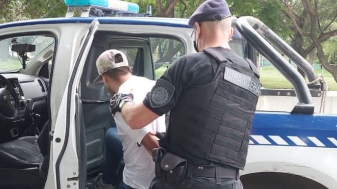 Detuvieron a un joven por generar disturbios