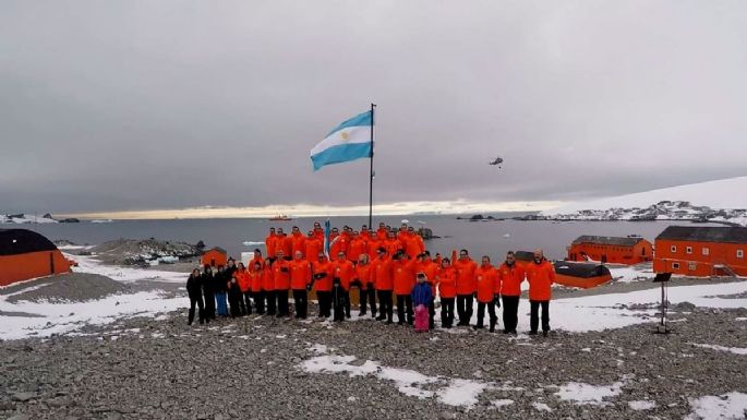 Argentina celebró 118 años de presencia en la Antártida