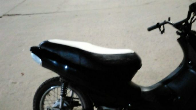 Detectaron en un control a un menor de 13 años conduciendo una moto