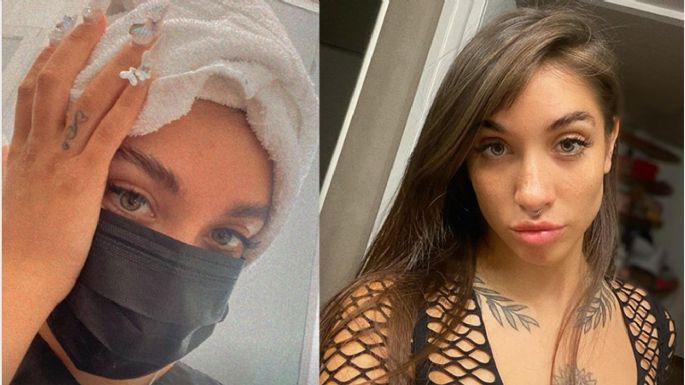 La cantante María Becerra, con nuevo look, antes de su llegada al Festival