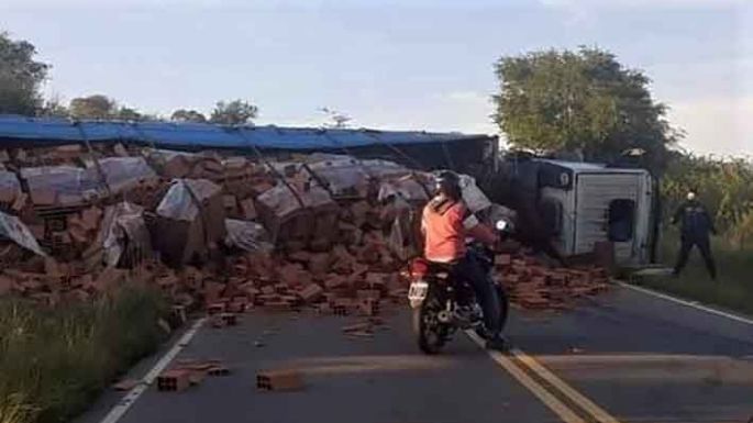 Los bomberos intervinieron en la ruta 9