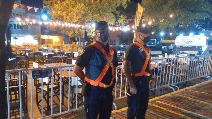 Recorrido Peñero: comenzó el operativo policial con 80 efectivos